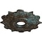 Ekena Millwork Preston Ceiling Medallion (Fits Canopies up to 4"), 17 1/2"OD x 4"ID x 1"P, Bronze Blue Patina CM17PRBBS - alternate 3